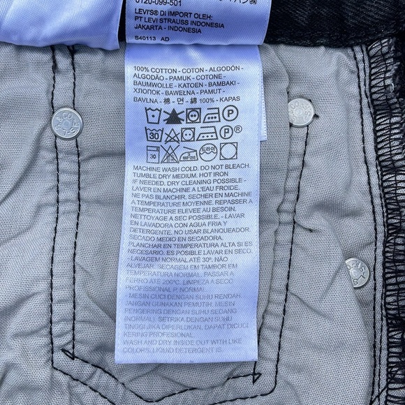 Levi’s 501 Shorts 100% Cotton - Picture 5 of 7